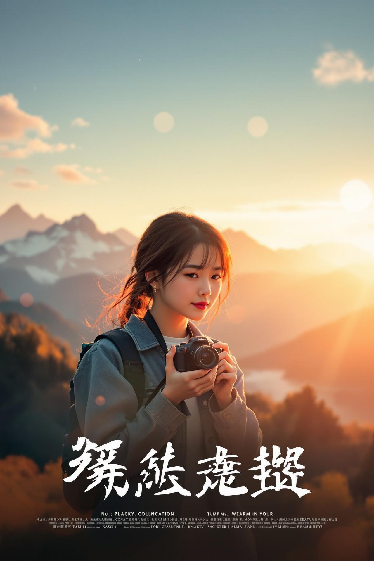 清风影院出品《追光者》青春励志影视作品高清海报